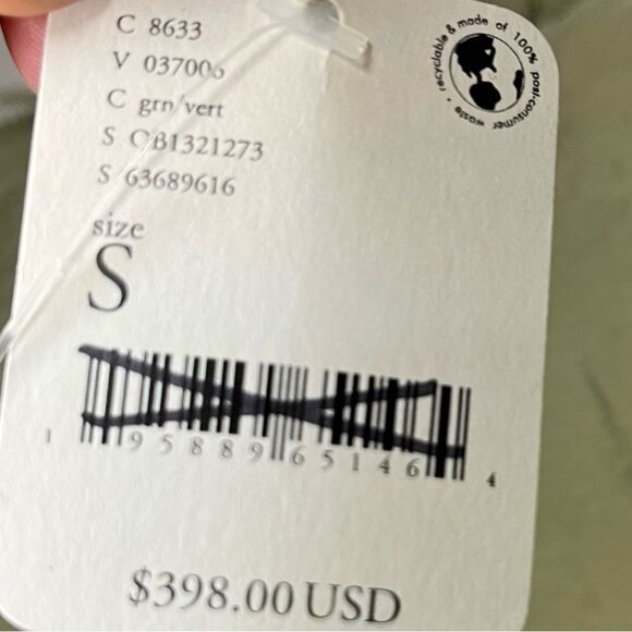 Free People Headed For The Hills Embroidered Puffer Jacket Military Green, S NWT - Picture 13 of 14